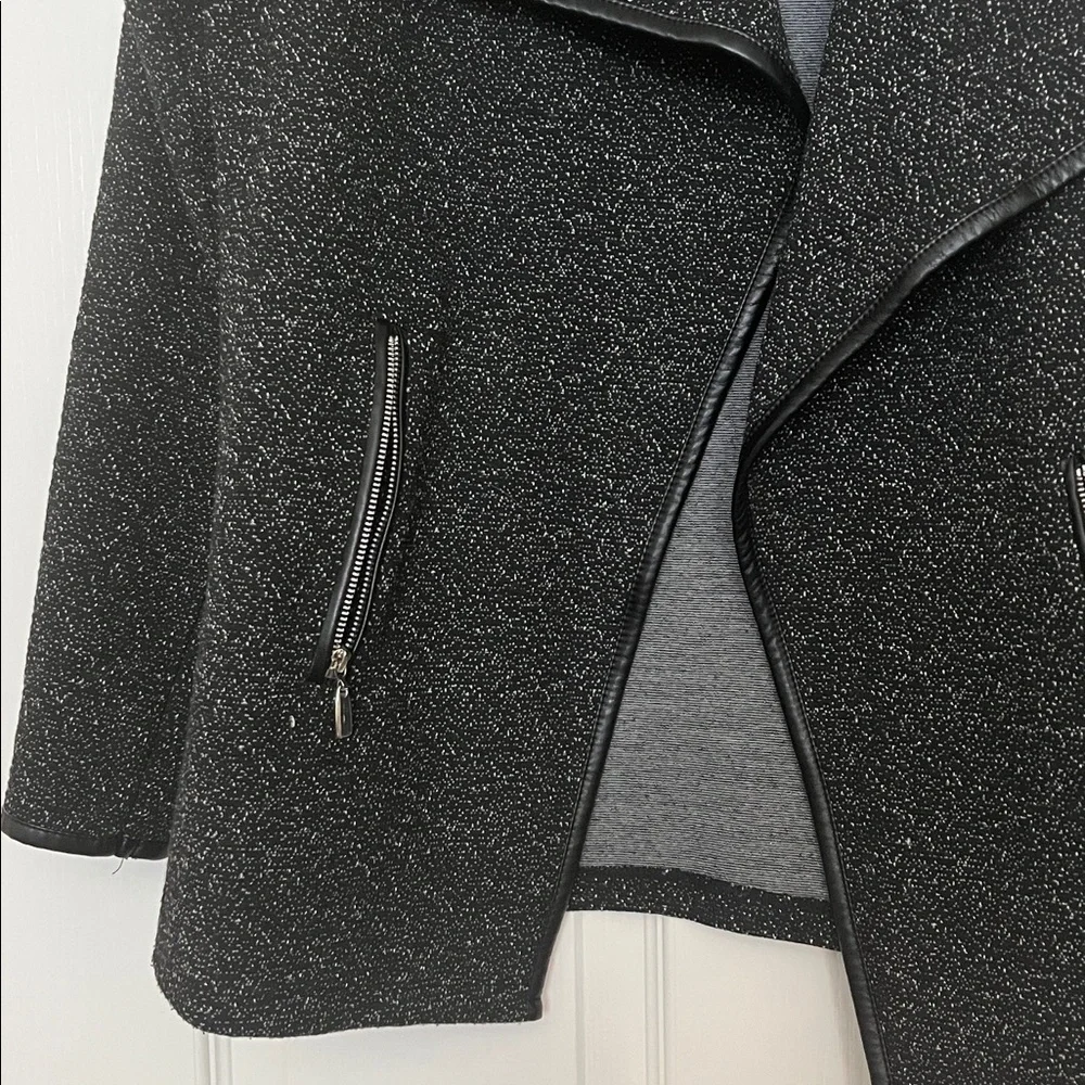 Moto Jacket Blazer Sweater like material